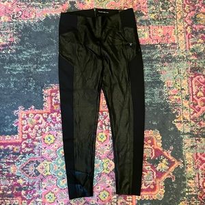 Abercrombie and Fitch Faux Leather Leggings